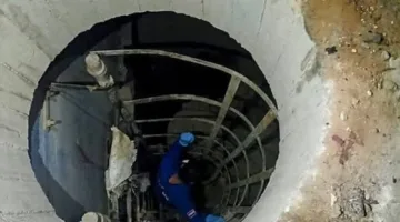 هيئة الإسعاف: إنقاذ سيدة سقطت داخل بئر صرف صحي عمق 12 مترا بطريق القطامية