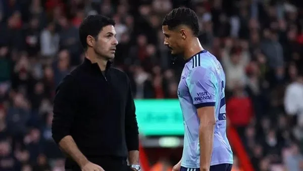 أرتيتا يحسم مستقبل ساليبا بعد أنباء انتقاله إلى ريال مدريد