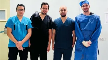 أطباء جامعة المنوفية ينجحون في إنقاذ طفل بعد عملية معقدة لإزالة ورم ضخم بالبطن