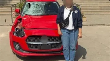أوت بحياته.. القبض على سيدة صدمت شابًا بسيارتها وفرت هاربة بالشروق