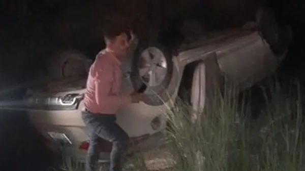 إصابة شابين إثر انقلاب سيارة ثلاجة داخل ترعة بقنا