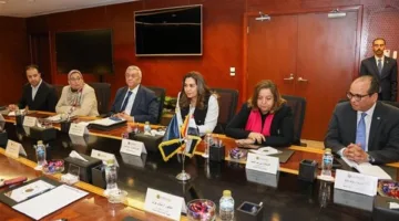 اجتماع تنسيقي بين الرقابة المالية والتنمية المحلية لبحث آليات التعاون