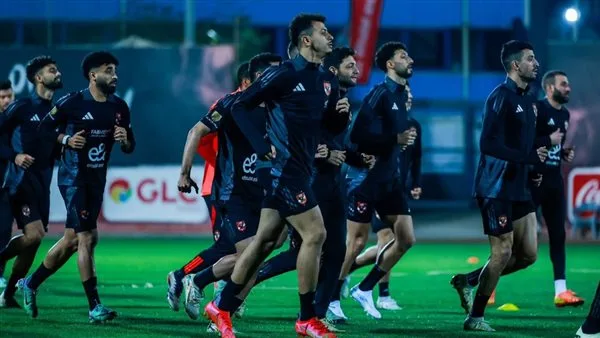 الأهلي ينهي تدريباته قبل مباراة المصري في الدوري الأهلي ينهي تدريباته قبل مباراة المصري في الدوري
