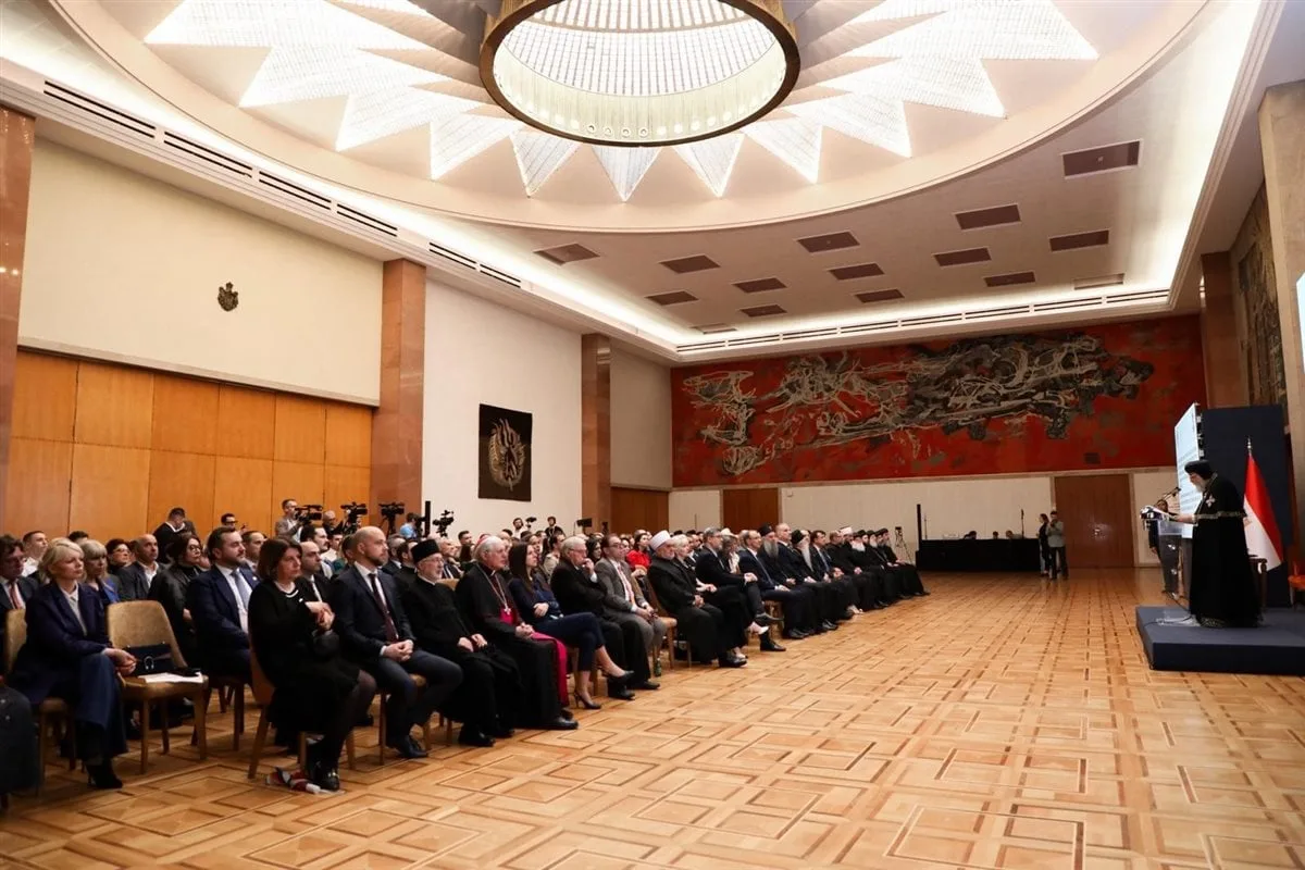 البابا تواضروس من القصر الرئاسي بصربيا: المحبة تبني زمانًا ومكانًا وإنسانًا أفضل