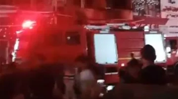 الدفع بسيارة إطفاء للسيطرة على حريق بمنزلين في سوهاج