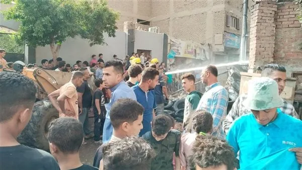 السيطرة على حريق اندلع بمخزن كاوتش تابع لمجلس مدينة أوسيم