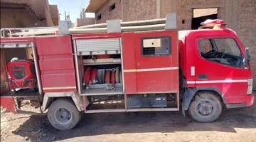 السيطرة على حريق بالمعهد الفني الصناعي في أسوان