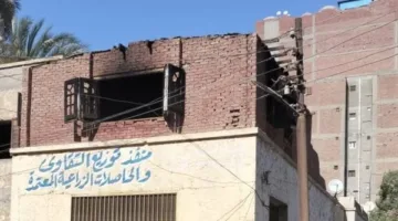 السيطرة على حريق بمخازن الجمعية الزراعية في بني سويف