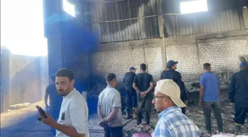 السيطرة على حريق داخل مصنع بلاستيك بالمنيا