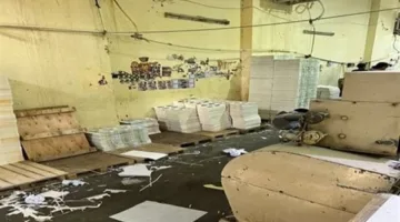 القبض على المدير المسئول عن مطبعة بدون ترخيص بالمرج
