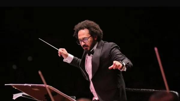 المايسترو جورج قلته يقود حفل كأس العالم للفروسية بحضور الرئيس السيسي