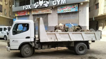 بدء أعمال تطوير شارع عمرو بن العاص بفيصل بمحافظة الجيزة| صور