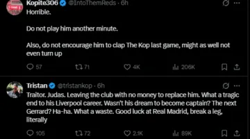 بين خائن وأسطورة.. ماذا قالت جماهير ليفربول لـ أرنولد عقب رحيله؟