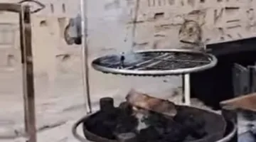 تخص حفل مصمم أزياء.. مصدر بالآثار يكشف حقيقة الصور المتداولة لشوي لحمة داخل معبد مدينة هابو