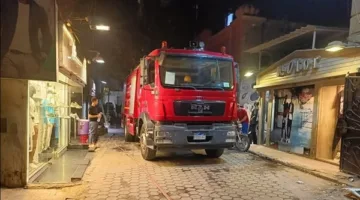 تفاصيل السيطرة على حريق في شقة بالطابق الثالث بسوهاج