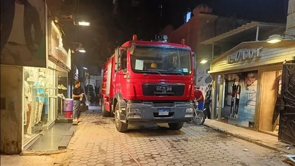 تفاصيل السيطرة على حريق في شقة بالطابق الثالث بسوهاج