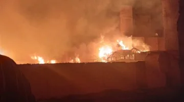 حريق يلتهم مزرعة دواجن ببني سويف.. والحماية المدنية تسيطر عليه