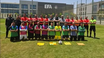 ختام معسكر اليوم الواحد بمشاركة 12 حكمًا ومساعدًا بدوري القسم الأول