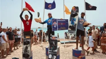 ختام ناجح لبطولة Winds of Sinai بمشاركة أبطال العالم للكايت سيرف