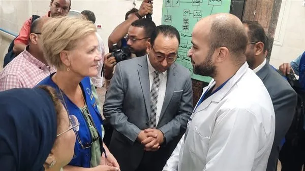 سفيرة الاتحاد الأوروبي تشكر مركز تنظيم أسرة كوم أمبو بأسوان على اهتمامهم بقضايا الأسرة