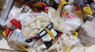 ضبط 12 طن مصنعات وأجزاء دواجن منتهية الصلاحية في حملة بالقليوبية