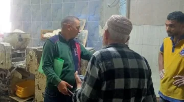 ضبط 4 أطنان لحوم مجهولة المصدر ومستودع لتصرفه في 225 أسطوانة بوتاجاز دون فواتير بالدقهلية