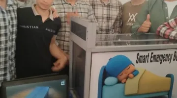 طلاب كلية هندسة منوف يقدمون سرير طوارئ يحمي من الزلازل والحرائق