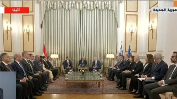 غزة في مقدمتها.. الرئيس السيسي يبحث القضايا الإقليمية ذات الاهتمام المشترك مع نظيره اليوناني