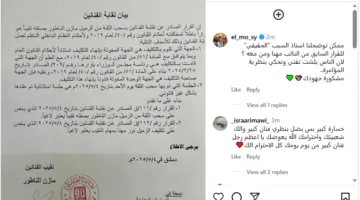 غير قانوني.. أول تعليق من نقيب الفناين السوريين بعد قرار عزله المفاجئ
