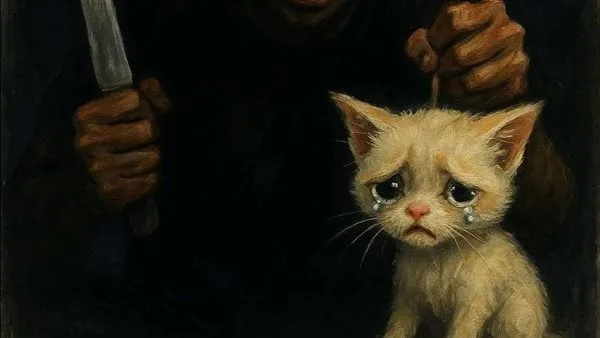 فيديو صادم من إسنا.. شاب يذبح قطة في بث مباشر ويثير موجة غضب عارمة