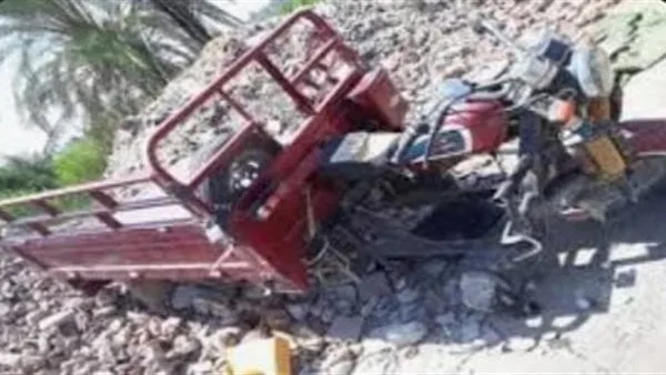 كانوا راجعين من شغلهم.. إصابة 13 عاملًا إثر انقلاب تروسيكل في الفيوم