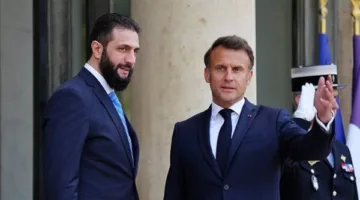 ماكرون يستقبل الشرع في الإليزيه