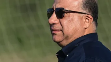 محمد مصيلحي يؤازر فريق الاتحاد السكندري قبل مباراة زد بالدوري الممتاز