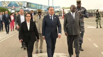 مدبولي يغادر الجابون بعد مشاركته في حفل تنصيب الرئيس الجابوني بريس نجيما