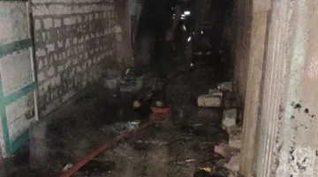 مشرحة أسوان تستقبل جثماني السيدة ونجلها ضحيتي انفجار أسطوانة غاز