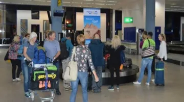 مطارا الغردقة ومرسى علم يستقبلان 21 ألف سائح على مدار ساعات اليوم