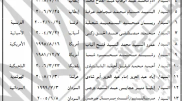 مع احتفاظهم بالمصرية.. السماح لـ42 مواطنًا بالحصول على جنسيات أجنبية |أسماء