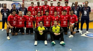 منتخب شباب اليد يختتم استعداداته لمواجهة البحرين بكأس العرب غدا