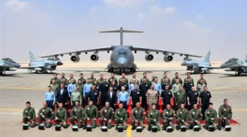 نسور الحضارة 2025.. ختام فعاليات التدريب الجوي المصري الصيني المشترك