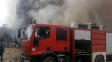 نشوب حريق في محل ألعاب أطفال بأسوان.. والحماية المدنية تسيطر على النيران