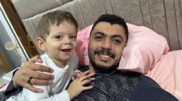 هتنام النهاردة بعيد عني.. أب ينعى ابنه بكلمات مؤثرة بعد وفاته ووالدته في انفجار خط غاز أكتوبر